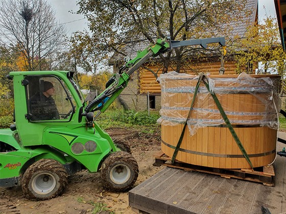 Метатэкс начал выпуск крановых стрел для мини-трактора