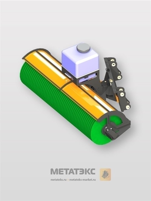 Щетка дорожная с механическим поворотом для Caterpillar 420/422 - фото 34408