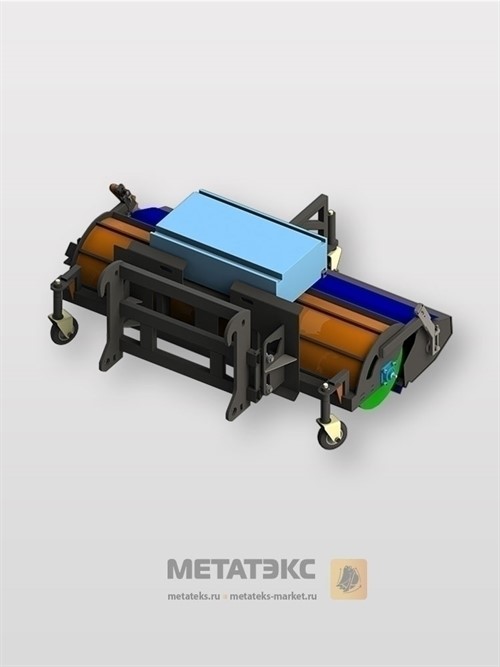 Щетка с бункером для Mecalac TLB 870/890 2450 мм - фото 35074