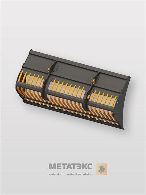 Просеивающий ковш для Komatsu WH714/WH716 (объем 3,0 куб. метра) - фото 42115