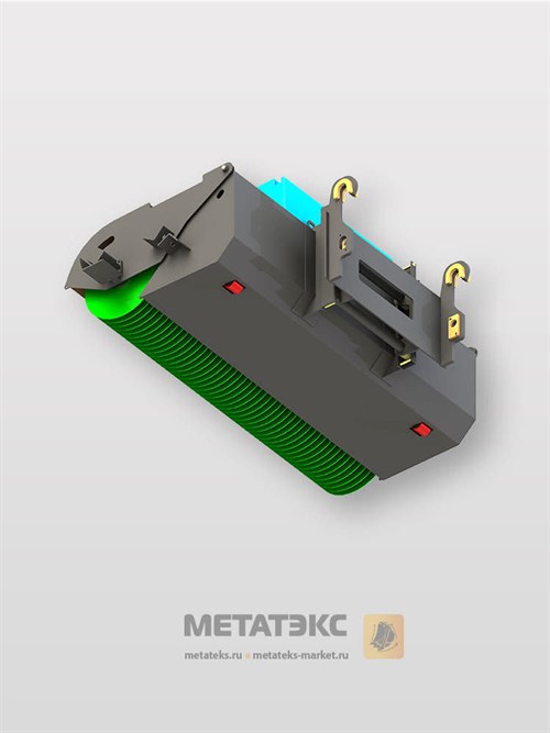 Щетка с бункером для AUSA T235 (ширина 2400 мм) - фото 43911