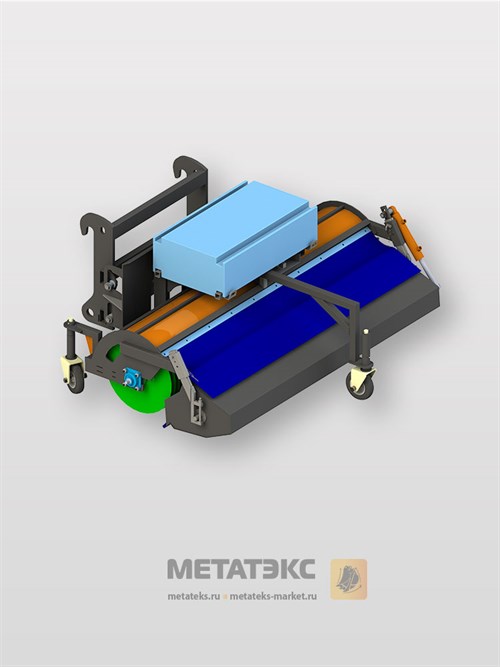 Щетка с передним бункером для Bobcat TL 30.60/ TL TL 30.70 (ширина 2200 мм) - фото 44058