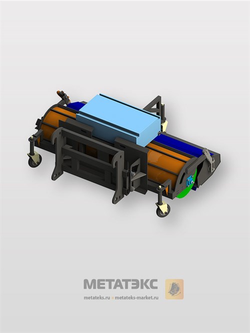 Щетка с передним бункером для Faresin FH 10.50 (ширина 2200 мм) - фото 44472