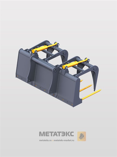 Захват вилочный для Merlo Multifarmer MF40.7/MF40.9 (ширина 2400 мм) - фото 49553