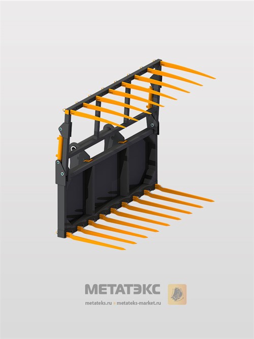 Захват для сена для Dieci MiniAgri 25.6 (ширина 2100 мм) - фото 49685