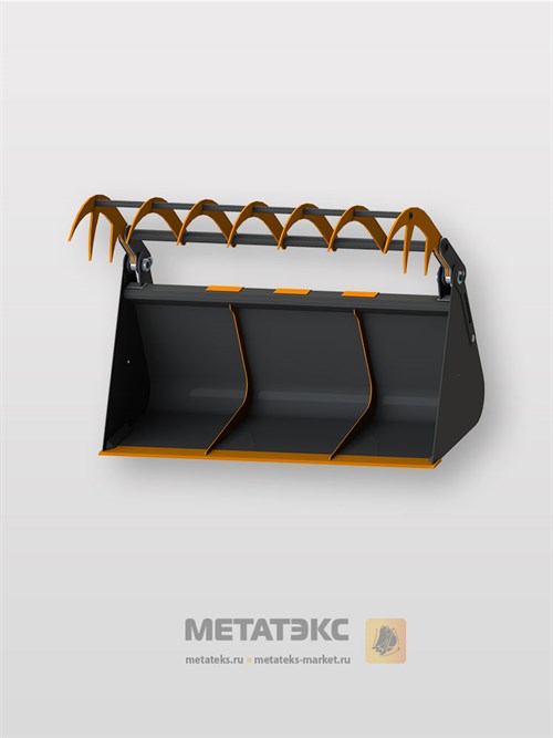 Ковш с прижимом для Dieci Dedalus 28.7/30.7 (объем 2,0 куб. метра) - фото 50281