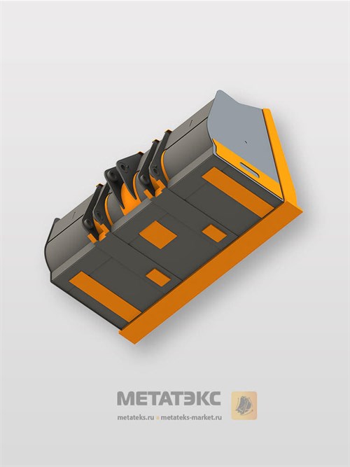 Угольный ковш для XCMG LW500 (5,0 куб. метра) - фото 54057