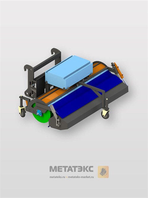 Щетка с передним бункером для XCMG ZL30 (1800 мм) - фото 54215