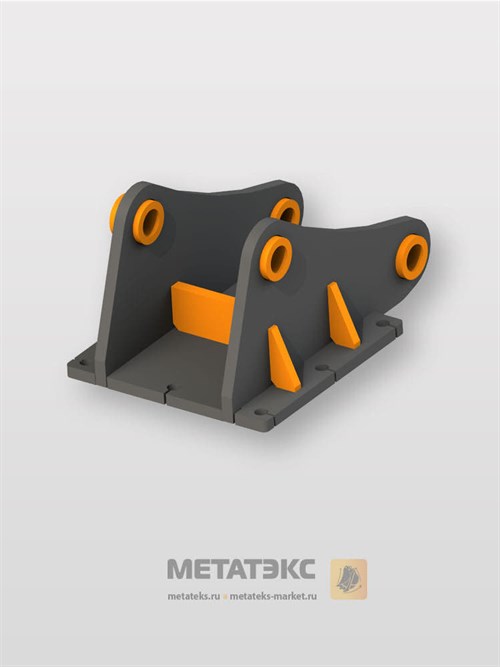 Переходная плита для гидровращателей для Kubota RX501 - фото 61041