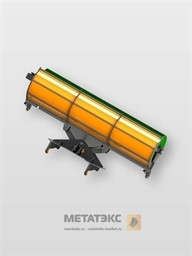 Щетка поворотная для John Deere 624J/624K шириной 3200 мм