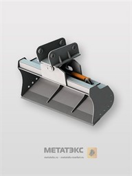 Поворотный планировочный ковш для Komatsu WB93 1500 мм (0,25 куб. метра)