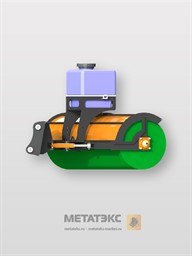 Щетка дорожная с гидравлическим поворотом для Komatsu WB97