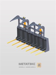 Захват вилочный для Bobcat TL 26.60 (ширина 2100 мм)