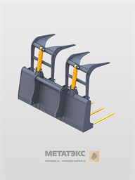 Захват вилочный для Bobcat T 35100/ TL 35140 (ширина 2100 мм)